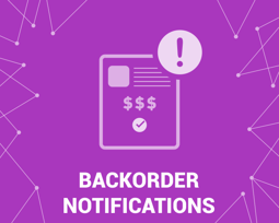 Picture of BackOrder (out of stock) notifications (foxnetsoft.com)