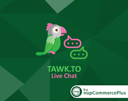 Bild von Tawk Live Chat plugin (By nopCommercePlus)