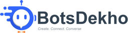 Picture of BotsDekho chatbot plugin - one part human one part bot