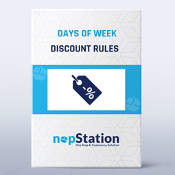 Picture of Days of Week Discount Rules by nopStation