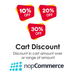 Imagen de Cart Discount (on the amount or a discount between two amounts)
