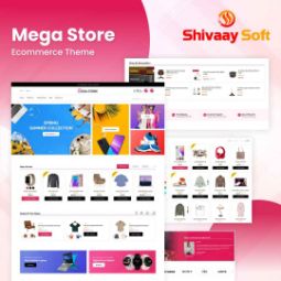 Mega Store Theme + 10 Plugins (By Shivaay Soft) resmi